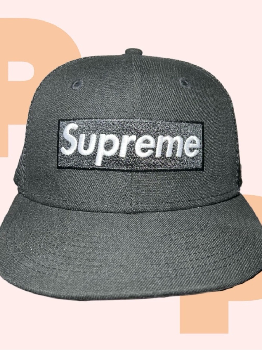 Supreme Box Logo Mesh Back New Era (7 1/8)